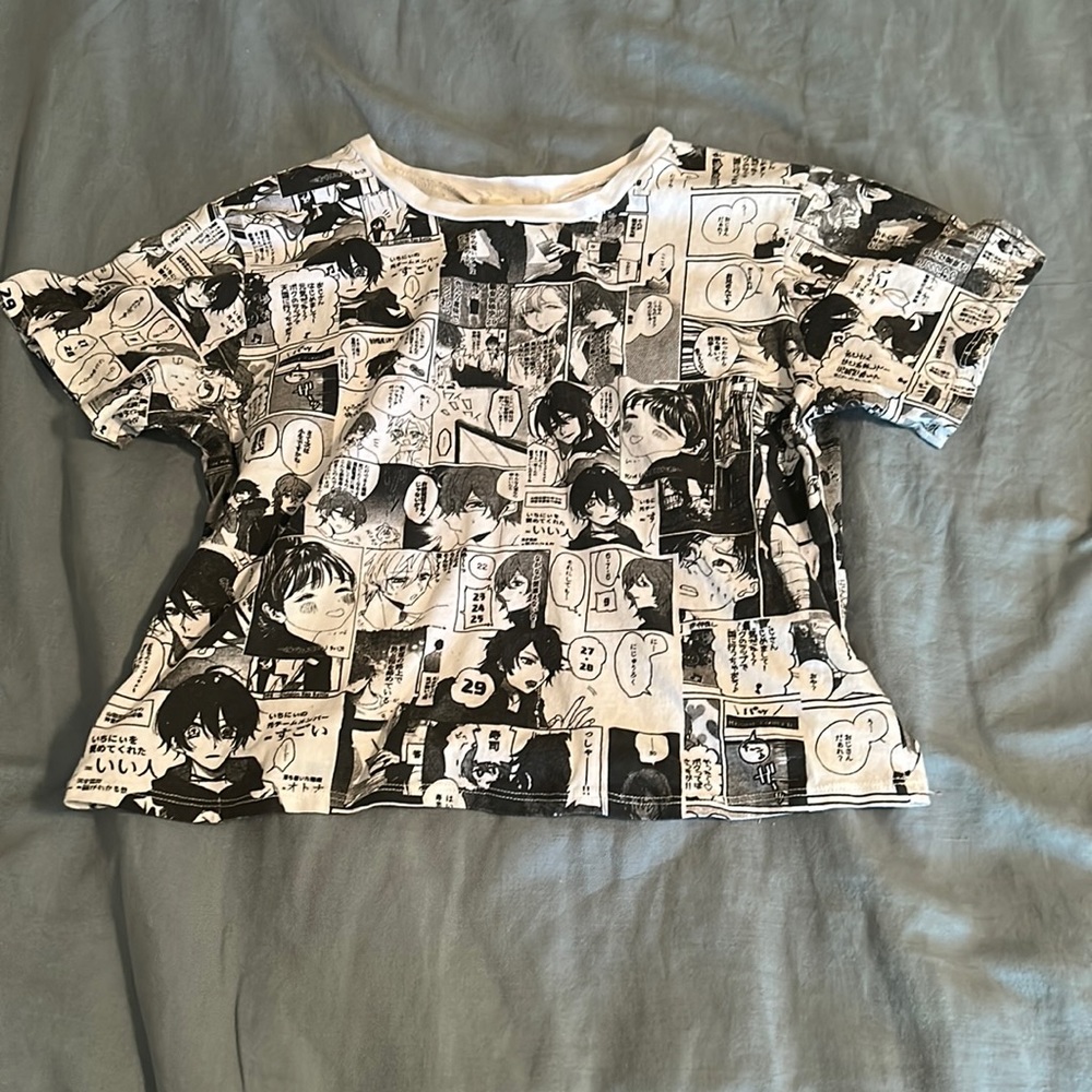 Anime crop top xs